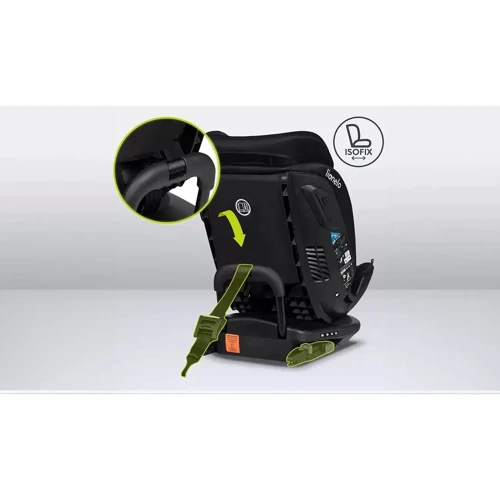 Автокресло Lionelo Bastiaan RWF i-Size Black Carbon фото 9