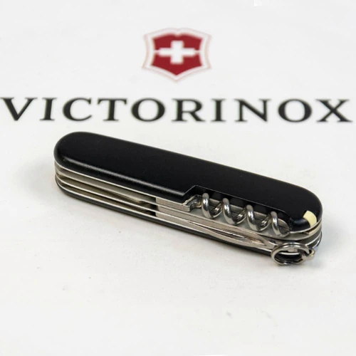 Мультитул Victorinox CLIMBER MAT черный матовый лак с желт. лого (Vx13703.3_M0008p) фото 5