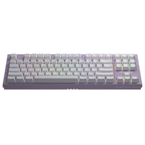 Клавиатура HATOR Skyfall TKL PRO Wireless Lilac (HTK-669): Подключение беспроводное