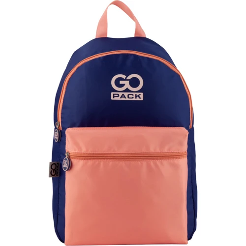 Рюкзак GoPack Сity 159-3 фіолетовий, персиковий go20-159l-3