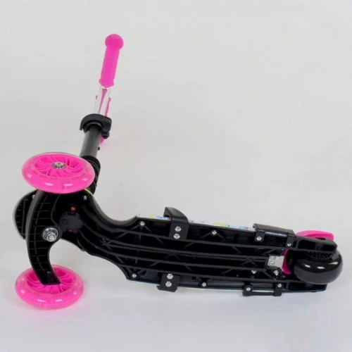 Самокат Best Scooter розовый (62310): Максимальная допустимая нагрузка, кг 60