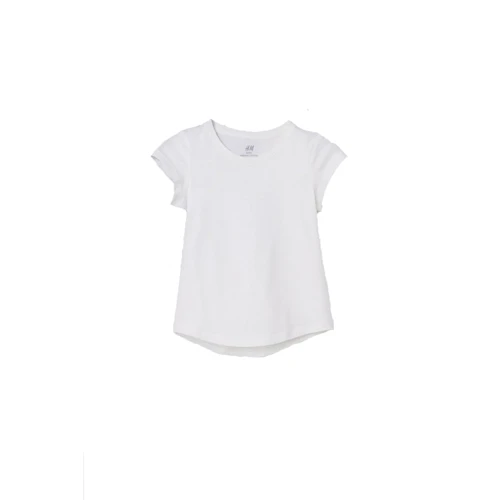 Футболка H & M 5615517 122-128 см біла
