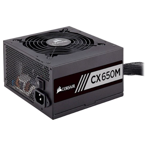 Блок питания Corsair CX650M (CP-9020103-EU): Модульные (съемные) кабеля есть
