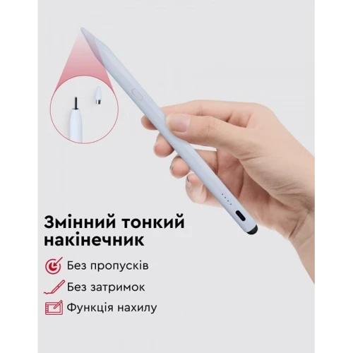 Стілус AirOn AirPen 2 White (6126755803226) фото 6