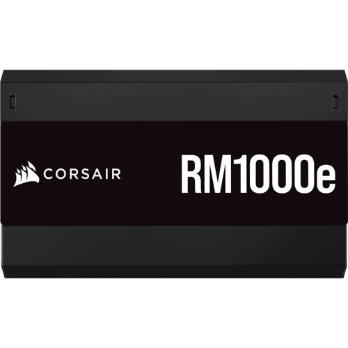 Блок питания Corsair RM1000e (CP-9020264): Коннекторы 24 pin, 4+4 pin 2 шт.; 6+2-pin 6 шт., 16-pin 1 шт.; 4 pin, 8 pin, 8+4 pin, 8+8 pin; 4-pin Molex 4 шт; SATA 7 шт