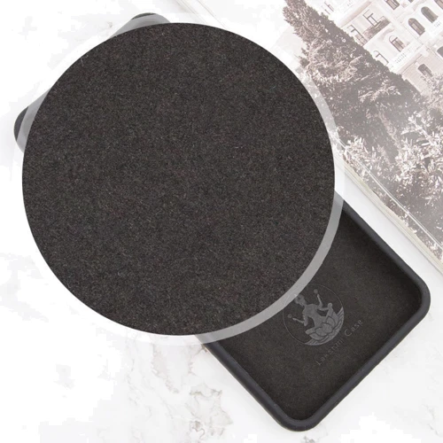 Чохол для телефона Lakshmi Premium Silicone Case з Logo Full Camera Black для Xiaomi Redmi Note 13 Pro 4G: Матеріал силикон