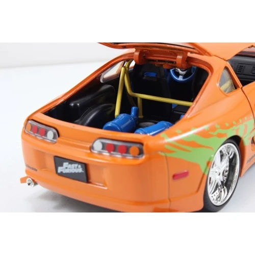 Машина металлическая Jada Форсаж Toyota Supra 1995 Оранжевая 1:24 (253203005)