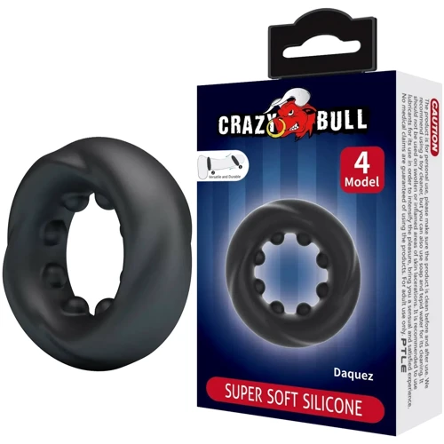 Ерекційне кільце LYBAILE Crazy Bull №4 - DAQUEZ super soft silicone (BI-210354): Виробник LYBAILE