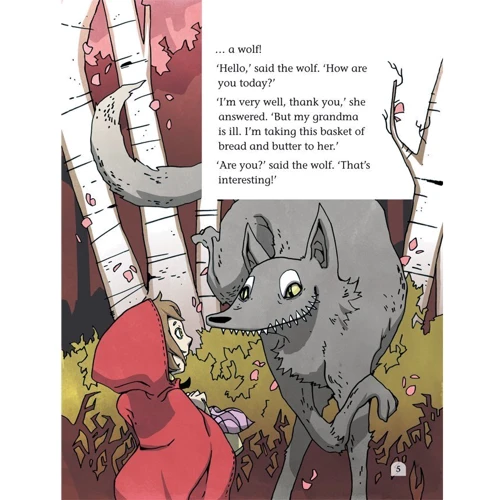 Classic Tales 3: Little Red Riding Hood: Кількість сторінок 24