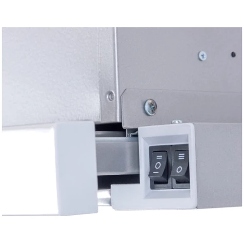 Витяжка Perfelli TL 6612 C S/I 1000 LED: Тип фільтра повітря Рециркуляція, Відведення