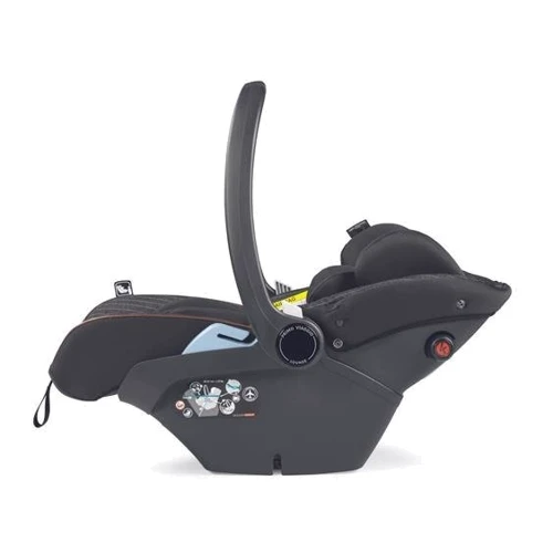 Автокресло Peg-Perego Primo Viaggio Lounge 500 (изысканно-коричневый с полоской) (IMLO000000GS53SQ53): Группа 0+ (с рождения до 13 кг)