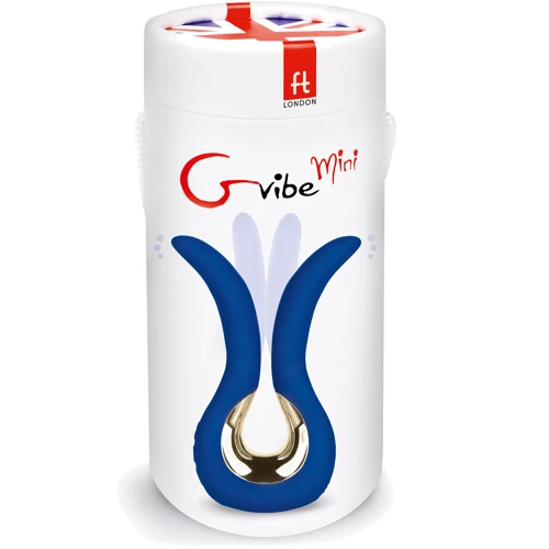 Инновационный маленький вибратор Gvibe Mini - Gvibe (Англия), синий