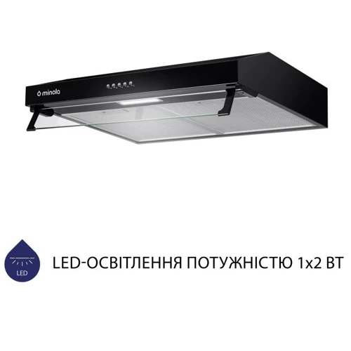 Вытяжка Minola HPL 514 BL фото 9