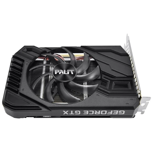 Видеокарта Palit GeForce GTX 1660 Ti StormX OC 6GB (NE6166TS18J9-161F): Разрядность шины памяти, бит 192
