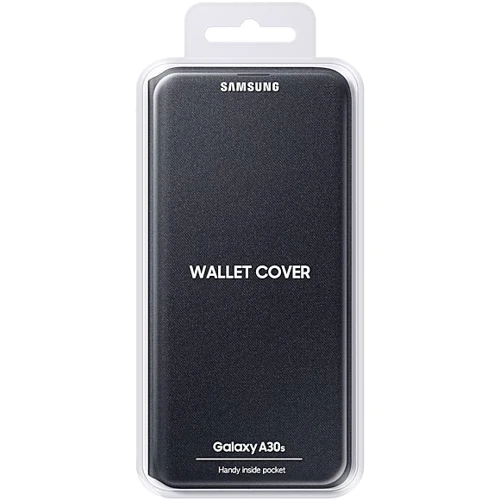 Чехол для телефонов Samsung Wallet Cover Black (EF-WA307PBEGRU) for Samsung A307 Galaxy A30s: Пленка в комплекте нет