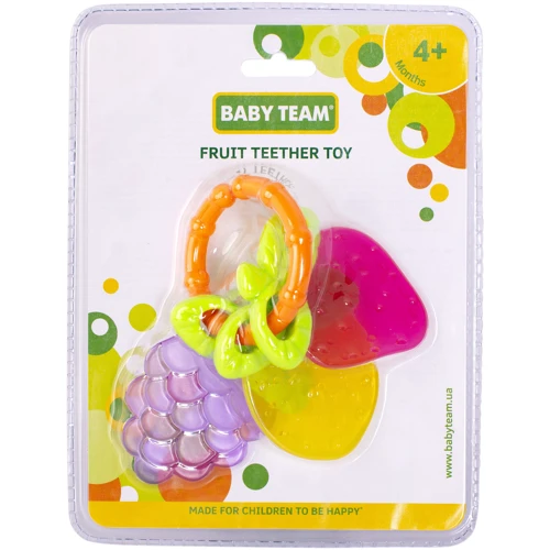Брязкальце-прорізувач "Фрукти" (8470): Виробник Baby Team