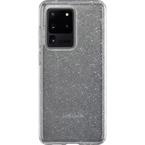 Чохол для телефона Spigen Liquid Crystal Glitter Crystal Quartz (ACS00710) for Samsung G988 Galaxy S20 Ultra: Плівка в комплекті немає