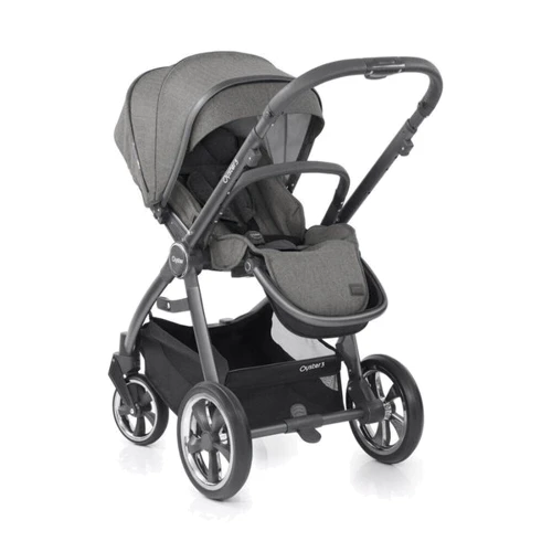Универсальная коляска 2 в 1 BabyStyle Oyster 3 Mercury / City Grey: Пол ребенка мальчик, девочка