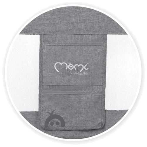 Захисний бар'єр для ліжка MoMi Lexi колір - dark gray (AKCE00023) фото 6
