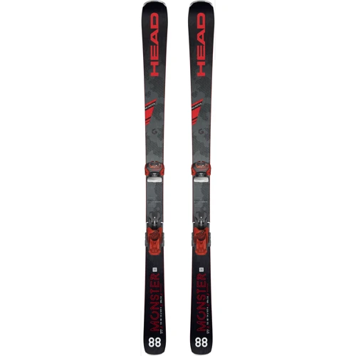 Лижа HEAD MONSTER 88 Ti SW bk / rd + ATTACK 13 177 (2020)