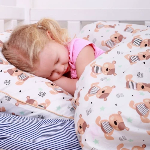 Простынь Cosas Lines blue 120х60 см (4822055871772)