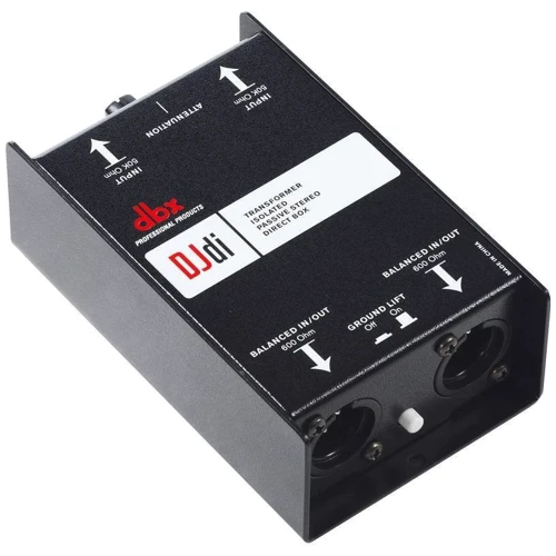 Директ бокс пассивный DBX DJDI (225342): Тип Директ боксы