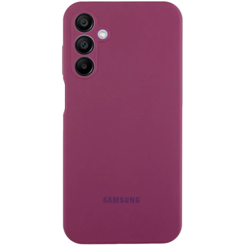 Чохол для телефона Lakshmi Premium Silicone Case з Logo Full Camera Plum Samsung A245 Galaxy A24 4G