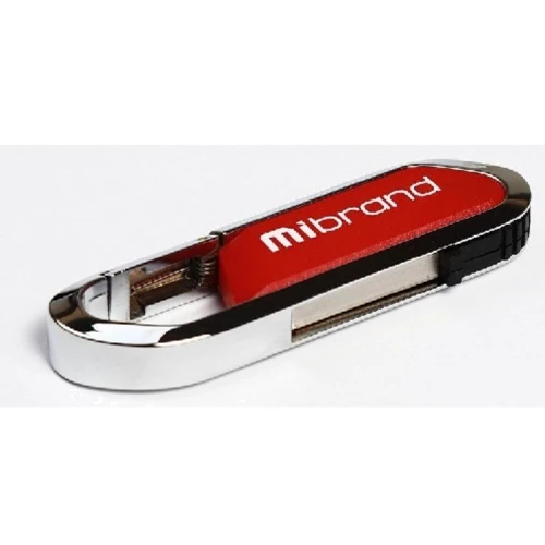 USB-флешка Mibrand 8GB Aligator Red USB 2.0 (MI2.0/AL8U7DR): Стандарт USB USB 2.0