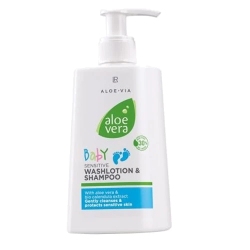 LR ALOE VIA Aloe Vera Baby Шампунь-гель для купания 250 ml