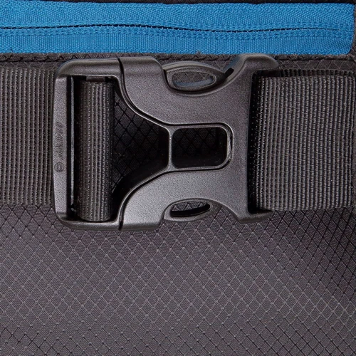 Сумка на пояс RivaCase черная (5215 (Black/blue)) фото 7