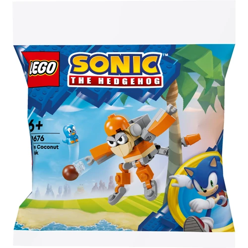 Конструктор LEGO Sonic Кокосовая атака Кики (30676) фото 7