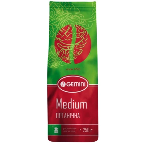 Кофе молотый Gemini Medium 250 г (4820156430669)