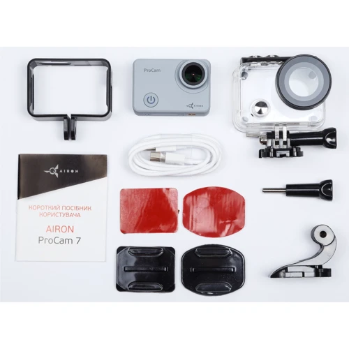 Экшн камера AIRON ProCam 7 (4822356754472): Разрешение матрицы 12 MP CMOS EXMOR