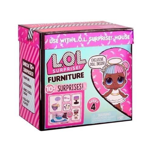 Игровой набор с куклой L.O.L. SURPRISE! серии Furniture Леди-Cахарок с тележкой сладостей (572626) фото 8
