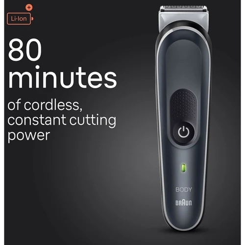 Braun BG3340: Зона применения Для лица, Для тела