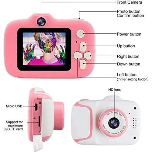 Цифровий дитячий фотоапарат Baby Photo Camera Cute Animals Rabbit