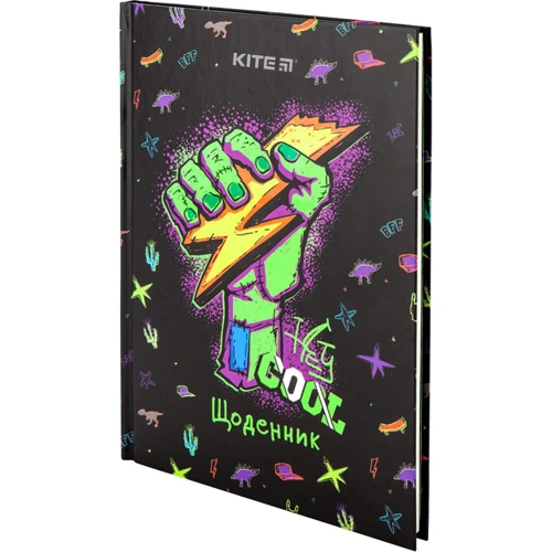 Щоденник шкільний Kite, тверда обкладинка, Cool (k20-262-7) фото 4