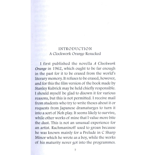 Anthony Burgess: A Clockwork Orange: Производитель Антология