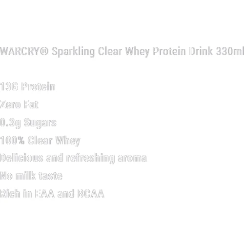 Протеин Genius Nutrition Warcry Clear Whey Protein 330 ml / Jungle Mango: Вид Сывороточные