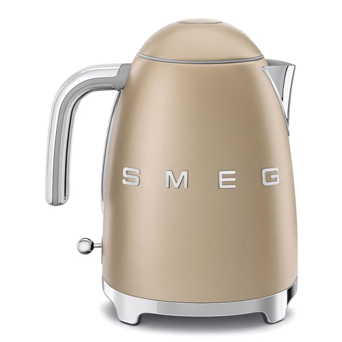 Електрочайник SMEG KLF03CHMEU: Колір золотистый матовый