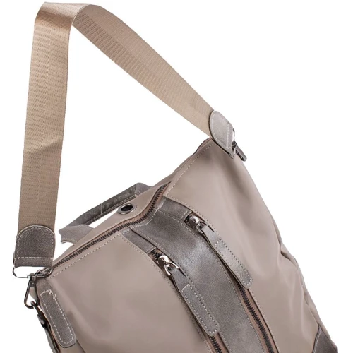 Жіночий рюкзак Valiria Fashion сірий (4DETBI2011-9): Фактура Ткана