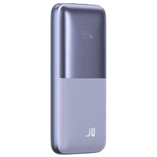 Зовнішній акумулятор Baseus Power Bank 20000mAh Bipow Pro Digital Display PD 22.5W Purple (PPBD030005): Кількість USB 3