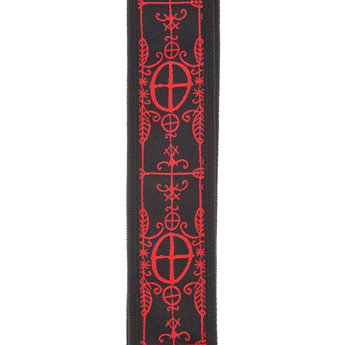 Гитарный ремень D'addario 50A12 Nylon Woven Guitar Strap (Voodoo): Тип Ремни