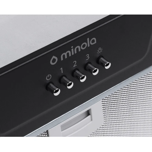 Вытяжка Minola HBI 5202 BL 700 LED: Управление Механическое