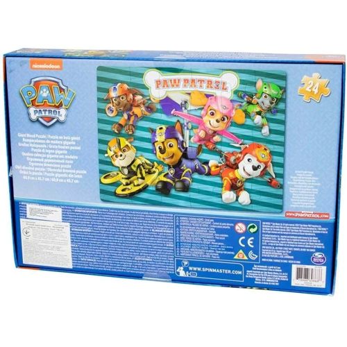 Пазл Spin Master Щенячий патруль, деревянный, 24 элементов (SM98361/6039889)