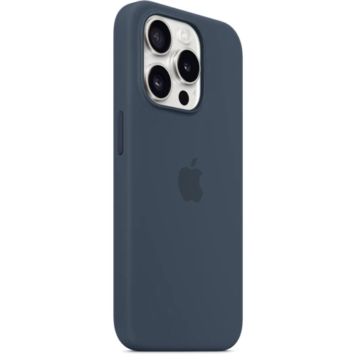 Чохол для iPhone Apple iPhone 15 Pro Silicone Case з MagSafe - Storm Blue (MT1D3ZM/A): Тип аксесуара чехол