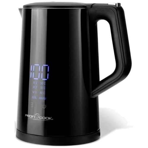 Електрочайник ProfiCook PC-WKS 1243 Black