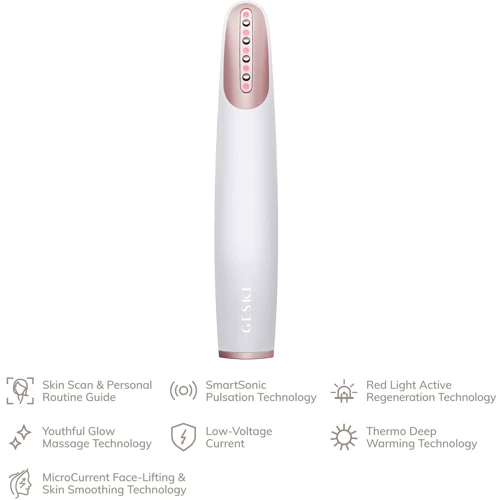 Устройство для укрепления и тонизации кожи лица GESKE Skin Firming Wand 7в1 starlight фото 5