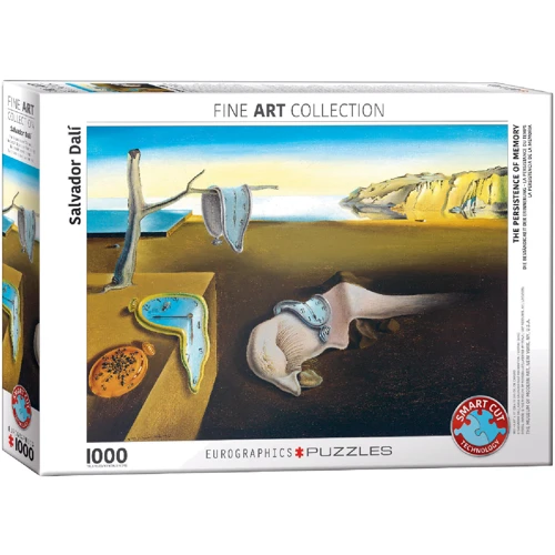 Пазл Eurographics Постоянство памяти. Сальвадор Дали. 1000 элементов (6000-0845)