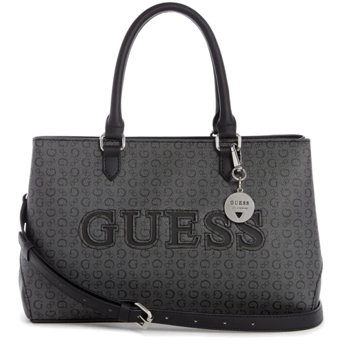 Женская сумка тоут GUESS темно-серая (GU0740W)